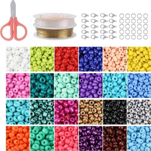 DIY Handmade Beaded Toy with Accessory Set Girl Weaving Bracelet Jewelry Making Toys Educational Toys for children Children Gift