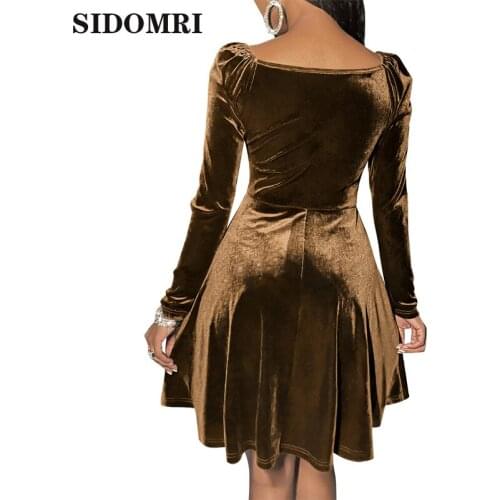 SIDOMRI Short Dresses For Women