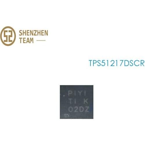 SZteam 10pcs/lot TPS51217DSCR TPS51217 marking PIYI TPS51218DSCR TPS51218 marking PIZI QFN