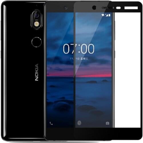 Full Cover Tempered Glass For Nokia 7 Plus Screen Protector protective film For Nokia 7 Plus glass