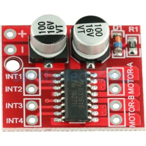 1.5A 2-way DC Motor Driver Module 2 Channel PWM Speed Dual H-Bridge Stepper L298N