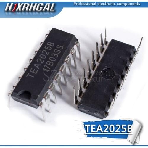 10pcs TEA2025B DIP-16 TEA2025 DIP