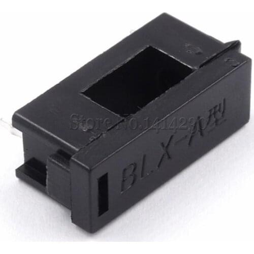 100Pcs BLX-A Type Fuse Holder Socket 5*20 5X20MM For PCB Mount