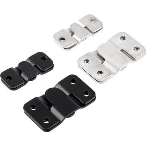 2pcs Stainless Steel Wall Hook Frame Hanging Buckle Sofa Bed Interlocking Flush Mount Bracket Hardware Parts Furniture Connector