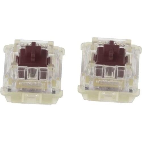 2Pcs Original SMD RGB Cherry MX Switches 3pin Feet Brown Switch Mechanical Keyboard Clear Switch 32CB