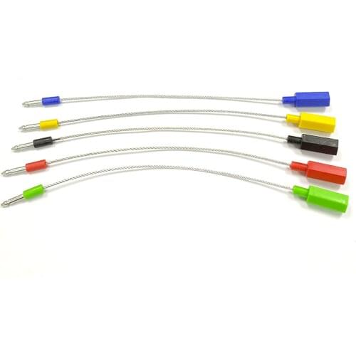 20pcs Plastic tightening easy lock security wire seals cargo container seals Metal Cable Ties wire blockade Anti-oil
