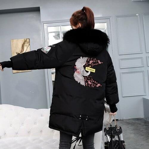 2018 Polyester Long No Zipper High Waist Standard Full Zippers Promotion The Autumn And Winter New Cotton Clothes Woman