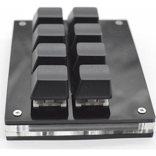 8 Keys Keyboard USB Interface Custom Copy Paste Custom Shortcuts Mini Mechanical Keyboard