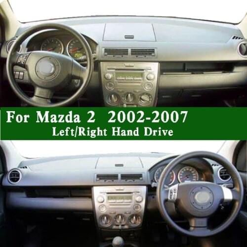 Dashmat Dashboard Cover Pad Dash Mat Carpet for Mazda 2 M2 Demio Stardust DBA-DY3W 2002 2003 2004 2005 2006 2007 Left Right