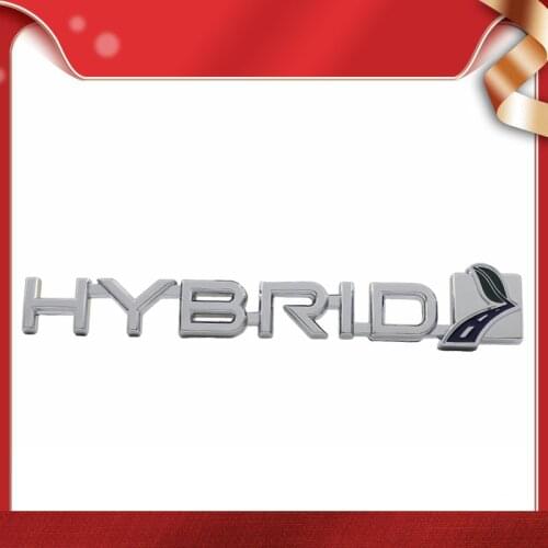 Hybrid FLEX FUEL Eco Leaf Car Fender Side trunk Nameplate Decal Emblem Badge Sticker