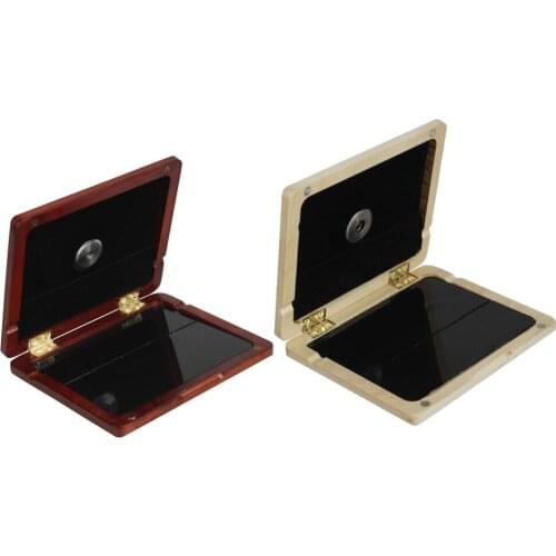 Clarinet Saxophone Reed Case Container with Humidity Monitoring System Holds 5 Reeds