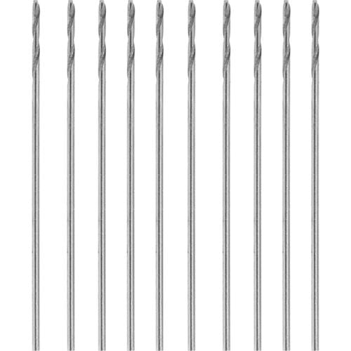 1 Set 10 Pcs 0.5mm Multifunction Tiny Micro HSS Straight Shank Twist Drilling Bits