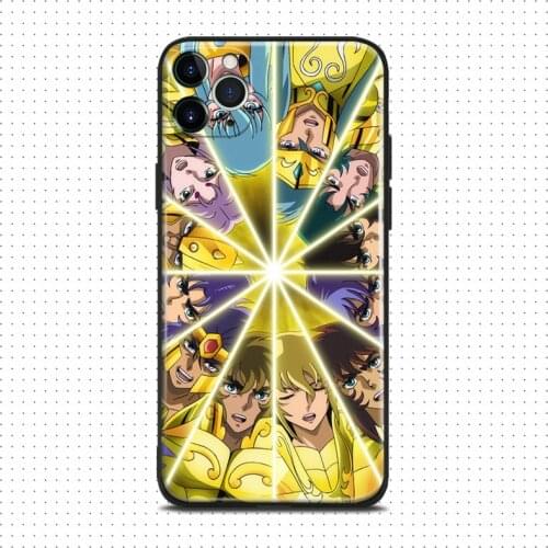 Saint Seiya Anime For iPhone se 6 6s 7 8 plus x xr xs 11 pro max soft silicone phone case cover shell