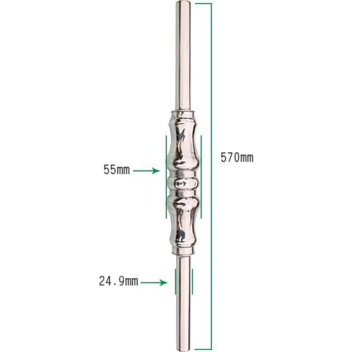 Freeshipping 570mm SUS304 SUS316 Column Floor Mount Newel Handrail Armrest Post Pillar Pole for Staircase