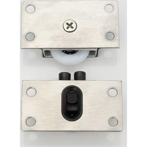 Sliding Door Roller Heavy Mute Cabinet Wheel Pulley Runners For Wardrobe Window Furniture Hardware Upper And Under Wheel