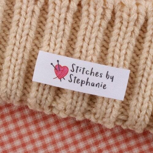 Sewing Labels, brand labels, fabric , handmade labels, high quality printing, Personalized Brand , Business Name (MD2017)