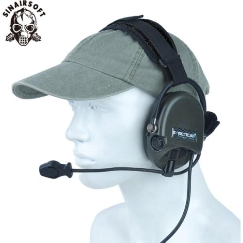 Z 039 Tactical Earphone TCI Liberator II Neckband Headset Tactical Military Hunting Microphone Headphone