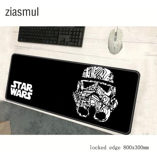 Star Wars pad mouse cool new computer gamer mouse pad 800x300x2mm padmouse best mousepad ergonomic office mats
