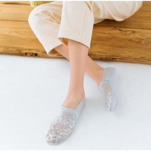 100pairs/lot fedex fast korean style woman casual fashion lace short socks female sweet lace solid socks 5colors