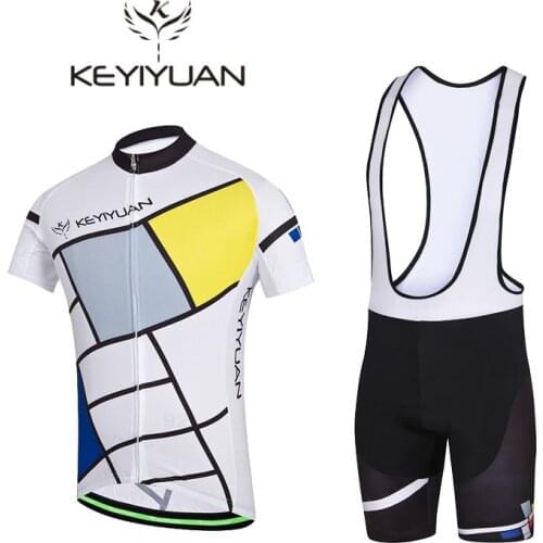 2018 men KEYIYUAN Box cycling clothing cycling Jersey Jersey Probike upper garment cycling jacket set