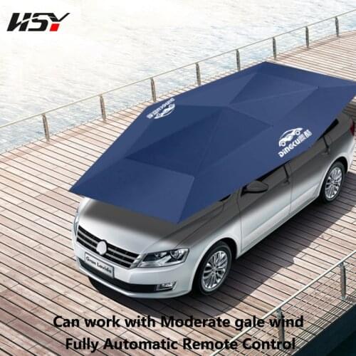 4.6x2.3M Car Fully/Semi-Automatic Awning Tent Auto Smart Insulated Cover Waterproof Folded Portable Canopy Remote Control