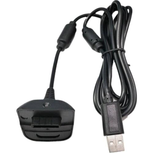 For Box 360 Wireless Controller Charging Cable 1.8m USB Charging Adapter Charger Replacement Cables