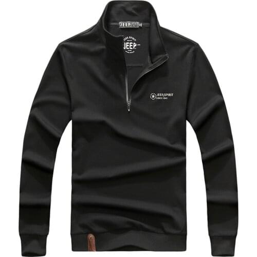 Brand Spring Autumn Polo Shirt Men Long Sleeves Half Zipper Collar Men Koraen Clothes Men Polo Shirts Warm Polos Para Hombre