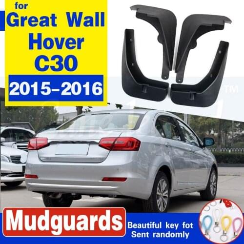 Car styling mudguard mud flaps block mud 4pcs / set Splash Flap Mud Guard,used for Great Wall Hover C30 2015 2016