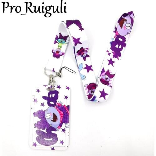 Chowder Anime Lanyard Badge Holder ID Card Lanyards Mobile Phone Rope Key Lanyard Neck Straps Keychain Key Ring