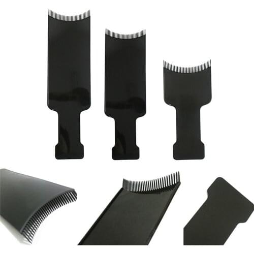 3 Sizes Hairdressing Tools Hair Applicator Brush Dispensing Salon Hair Coloring Dyeing Pick Color Board Styling Combs
