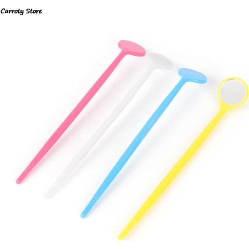 Colorful Dental Tooth Mirror Cute Cheap Produtos Odontologicos Dentist Tools Plastic Dental Mirror