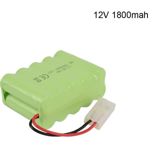12V 1800mAh Ni-MH AA Battery 12V NiMH Batteries Pack high capacity nimh Battery for remote control toy car boat truck toys model
