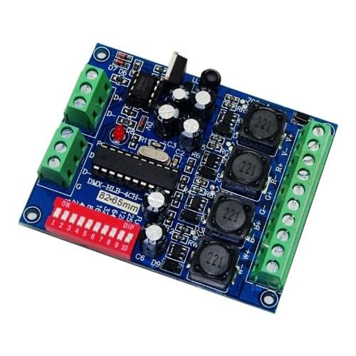 Constant Current 700mA High-power 4CH RGBW dmx Controller Drive DMX 512 RGBW 4 Channel Decoder For led floodlight LED Wall washe