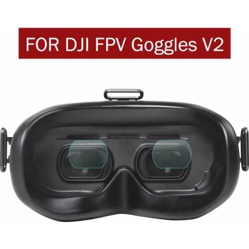 Dust-proof Tempered Glass Film Combo For DJI FPV Goggles V2 Protector Film For DJI FPV Drone Combo Accessories