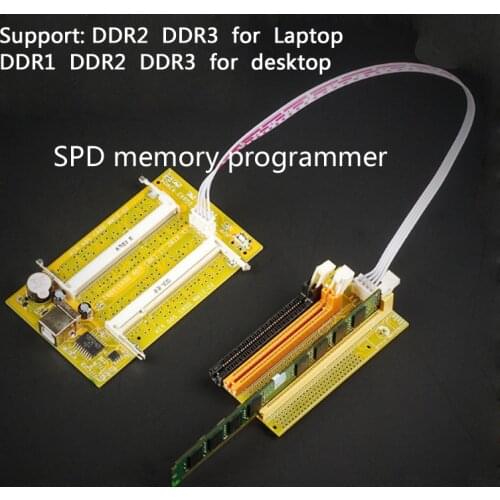 SPD/EP memory burner SPD writer memory programmer, support DDR2/3 for laptop & DDR1/2/3 for desktop