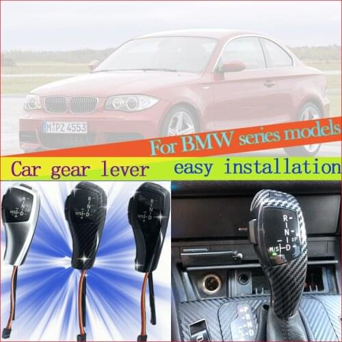 LED Gear Shift Knob Shifter Lever for BMW 1 3 5 6 E81 E82 E87 E88 89 E46 E90 91 E92 E93 E39 E60 E61 E63 E64 E38 E84 E53 E85 E89