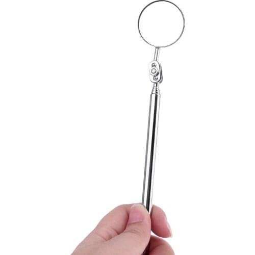 55cm Telescopic Inspection Mirror Car Angle View Tool Repair Extends up to 22" 55cm Universal63HF