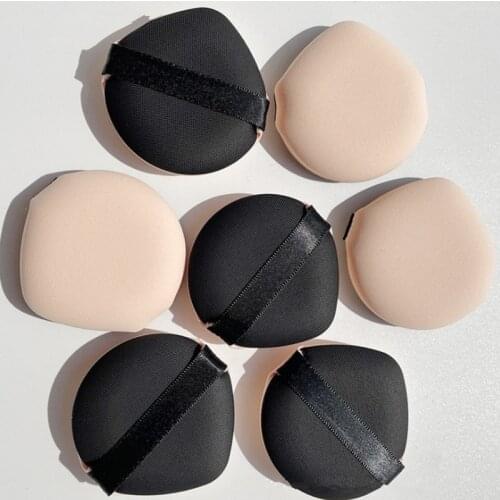 3PCS Soft Air Puff Round Makeup Sponges Water Drop Cosmetic Puff With Air Cushion Powder Blender Puff Tools