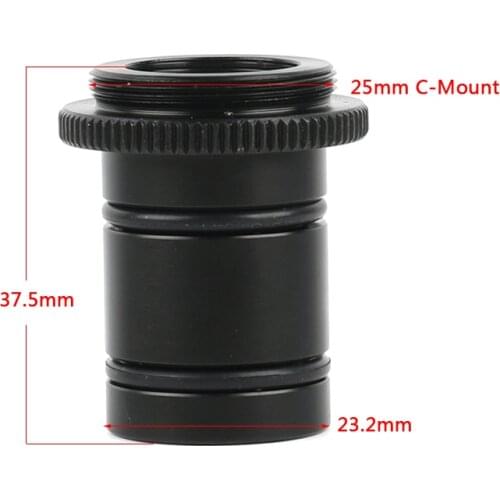 Industrial Video Camera Adapter CMOS CCD USB HDMI Electronic Eyepiece Microscope 23.2mm to C Mount For Biological Microscope