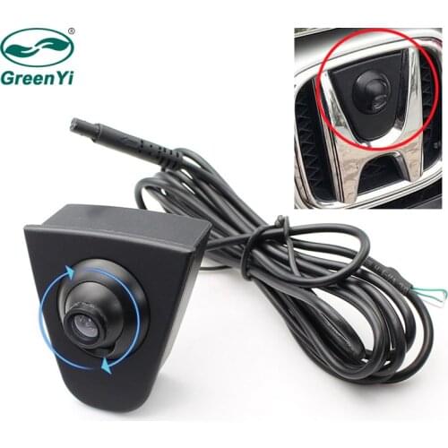 CCD Vehicle Logo Mark Emblem Front Camera For Honda XR-V Odyssey Accord Civic CRV Spirior Crosstour Fit Hatchback City