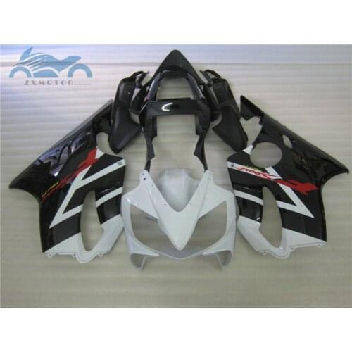 Free Customized Injection mold for 2001 2002 2003 CBR600 F4i sport white black fairings 01 02 03 CBR 600F CBR600F4I fairing KIT