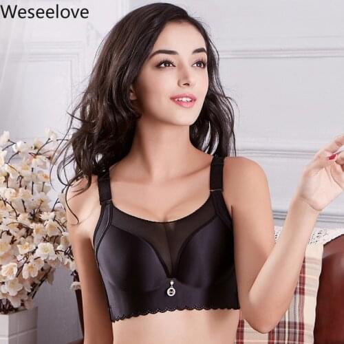 2020 New Summer Sexy Bra Push Up Bralette Women Bra Without Underwire Adjustable Plus Size Women Lingerie Lace Underwear E110-2