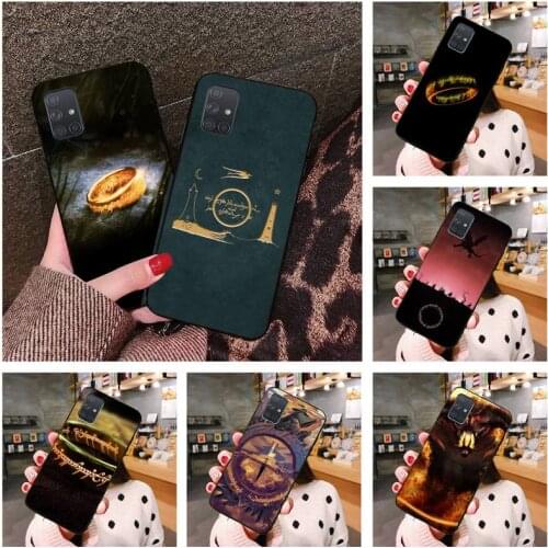 Lord ring movie LoTR Phone Case For Samsung Galaxy A21S A01 A11 A31 A81 A10 A20E A30 A40 A50 A70 A80 A71 A51