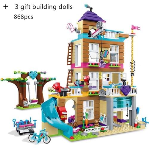 Girls Club Building Block Game Role Playing Girl Toys Childrens Birthday Gift Educational Toys Fun Building Block Toys