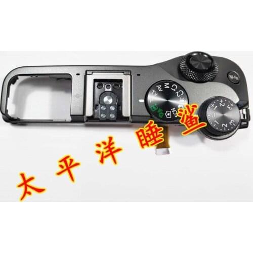 For Canon EOS M6 Top Cover Case Shell With Dial Modu Shutter Release Button Black NEW Original