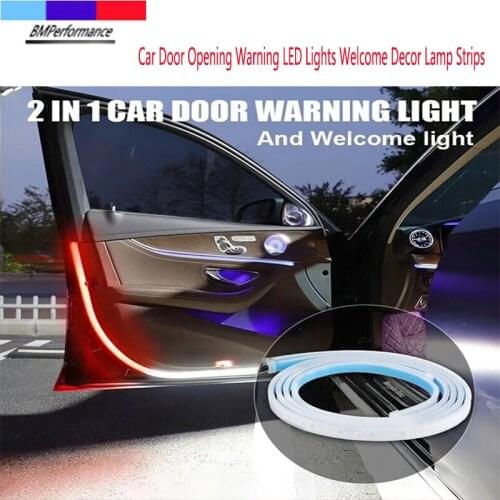 Car Door Warning LED Lights Welcome Decor Lamp Strips For Bmw F47 F25 F97 F26 F15 F85 F16 F86 M3 M4 M5 X3 X4 X5 X6 X2 X7 G07 M3