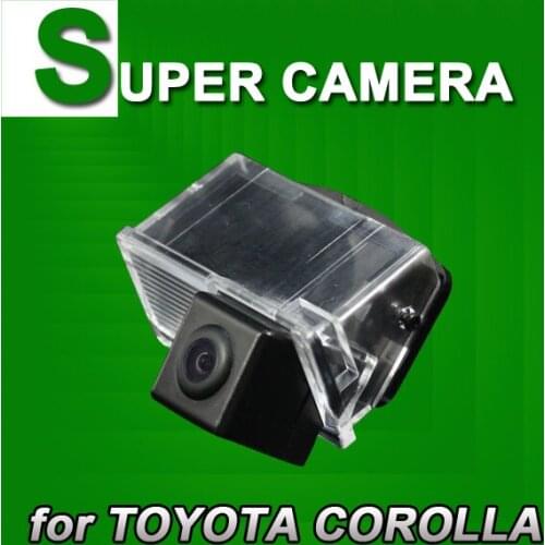 For TOYOTA COROLLA Car rear view back up parking reverse Sensor Camera good image waterproof wide angle
