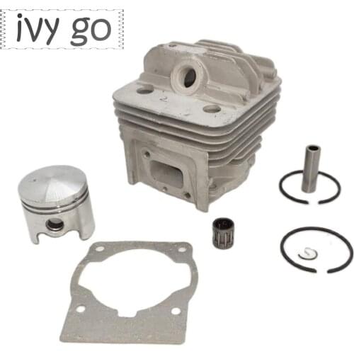 40mm Cylinder Piston Assembly Kit Ring Set Fit For Brush Cutter CG520 CG430 40-5E Grass Trimmer Cylinder Replacement Spare Parts