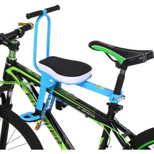Children Bicycle Safety Front Seat Bicycle Saddle Kids Saddle Bike Front Mount Saddle Baby Seat Cushion Mat For Mountain Bike