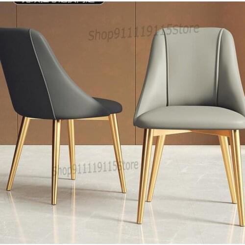 Simple Modern Dining Chair Light Luxury Chair Back Home Nordic Dining Chair Leisure Chair Make Up Stool Coffee Shop Dining Chair